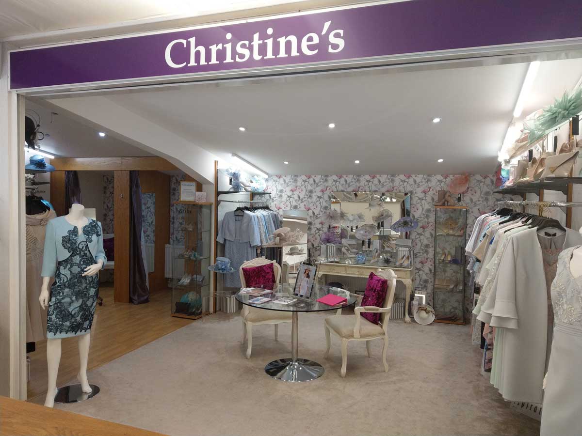 Christine's  shop, formal event wear